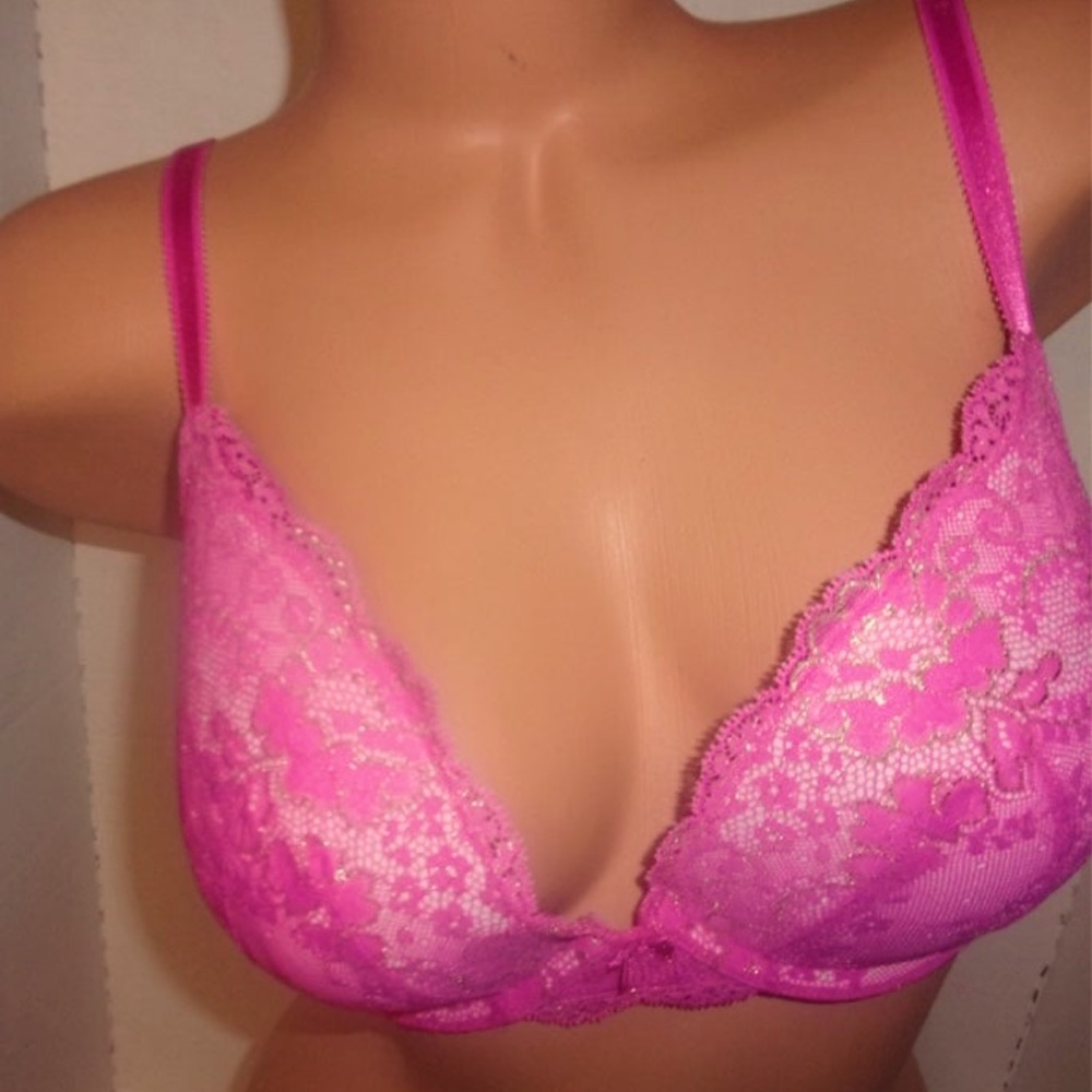36D~Victoria’s Secret DreamAngels rose & gold Bra ~New